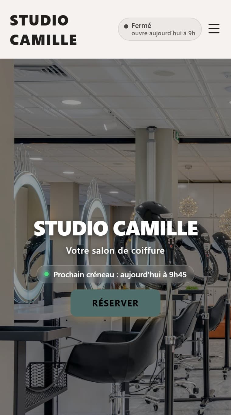 Votre page publique